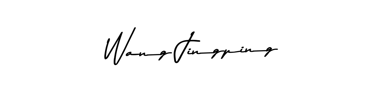 How to make Wang Jingping signature? Asem Kandis PERSONAL USE is a professional autograph style. Create handwritten signature for Wang Jingping name. Wang Jingping signature style 9 images and pictures png