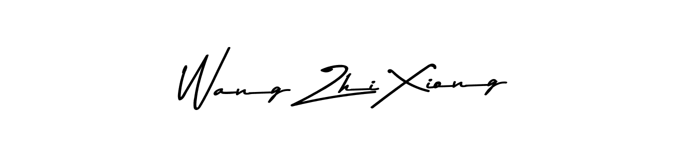 The best way (Asem Kandis PERSONAL USE) to make a short signature is to pick only two or three words in your name. The name Wang Zhi Xiong include a total of six letters. For converting this name. Wang Zhi Xiong signature style 9 images and pictures png