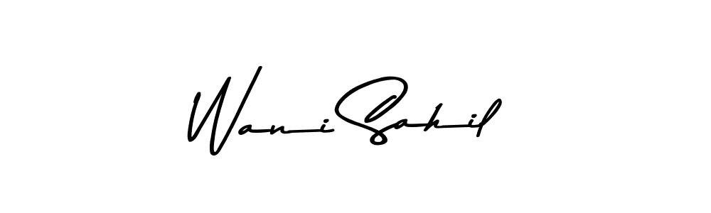 It looks lik you need a new signature style for name Wani Sahil. Design unique handwritten (Asem Kandis PERSONAL USE) signature with our free signature maker in just a few clicks. Wani Sahil signature style 9 images and pictures png