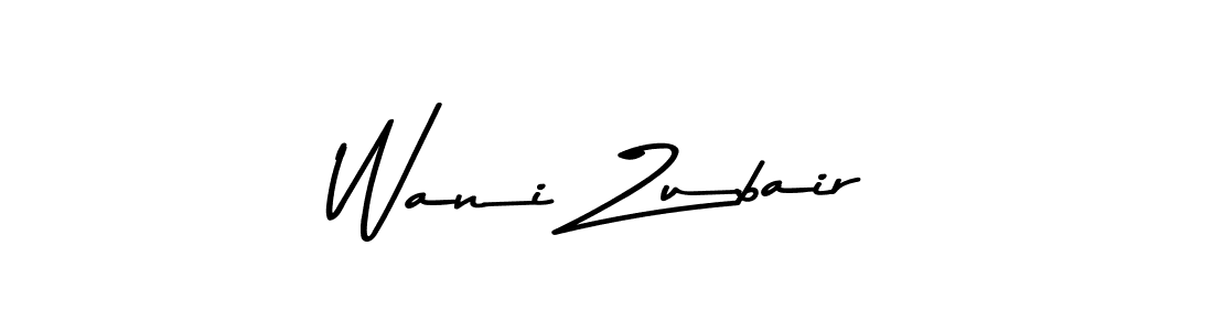 How to make Wani Zubair signature? Asem Kandis PERSONAL USE is a professional autograph style. Create handwritten signature for Wani Zubair name. Wani Zubair signature style 9 images and pictures png