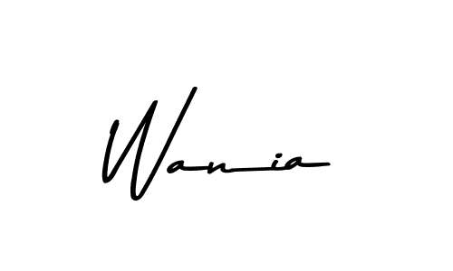 Make a beautiful signature design for name Wania. Use this online signature maker to create a handwritten signature for free. Wania signature style 9 images and pictures png