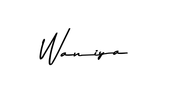 Best and Professional Signature Style for Waniya. Asem Kandis PERSONAL USE Best Signature Style Collection. Waniya signature style 9 images and pictures png