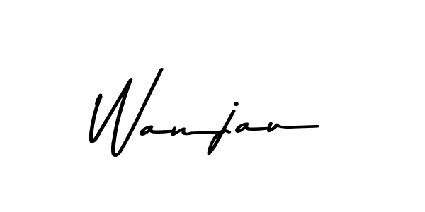 Also You can easily find your signature by using the search form. We will create Wanjau name handwritten signature images for you free of cost using Asem Kandis PERSONAL USE sign style. Wanjau signature style 9 images and pictures png