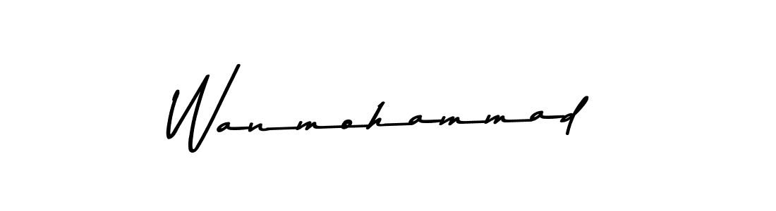 The best way (Asem Kandis PERSONAL USE) to make a short signature is to pick only two or three words in your name. The name Wanmohammad include a total of six letters. For converting this name. Wanmohammad signature style 9 images and pictures png