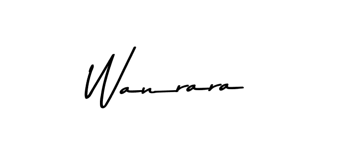 How to make Wanrara signature? Asem Kandis PERSONAL USE is a professional autograph style. Create handwritten signature for Wanrara name. Wanrara signature style 9 images and pictures png