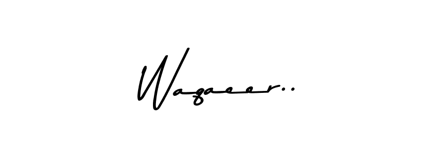 How to Draw Waqaeer.. signature style? Asem Kandis PERSONAL USE is a latest design signature styles for name Waqaeer... Waqaeer.. signature style 9 images and pictures png