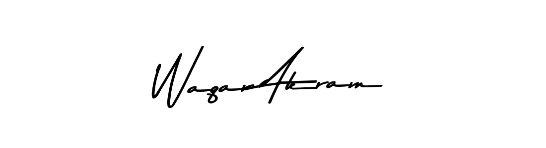 How to Draw Waqar Akram signature style? Asem Kandis PERSONAL USE is a latest design signature styles for name Waqar Akram. Waqar Akram signature style 9 images and pictures png