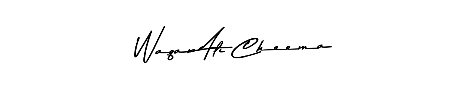 Also we have Waqar Ali Cheema name is the best signature style. Create professional handwritten signature collection using Asem Kandis PERSONAL USE autograph style. Waqar Ali Cheema signature style 9 images and pictures png