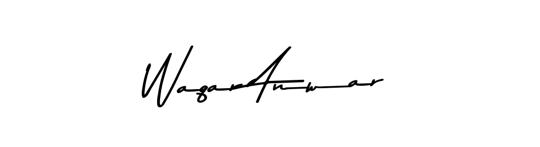 You can use this online signature creator to create a handwritten signature for the name Waqar Anwar. This is the best online autograph maker. Waqar Anwar signature style 9 images and pictures png