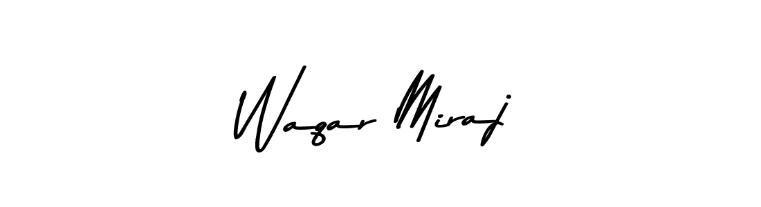 Make a beautiful signature design for name Waqar Miraj. With this signature (Asem Kandis PERSONAL USE) style, you can create a handwritten signature for free. Waqar Miraj signature style 9 images and pictures png
