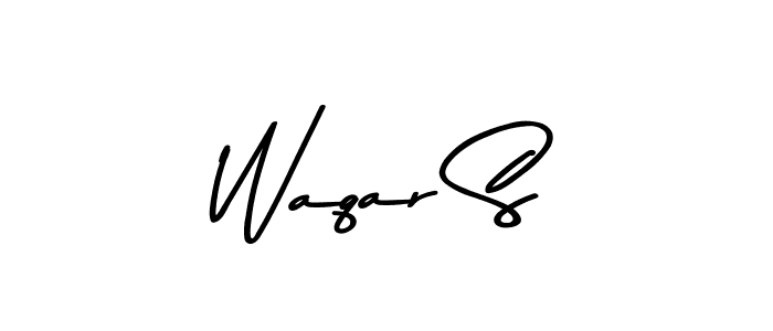 Make a beautiful signature design for name Waqar S. Use this online signature maker to create a handwritten signature for free. Waqar S signature style 9 images and pictures png