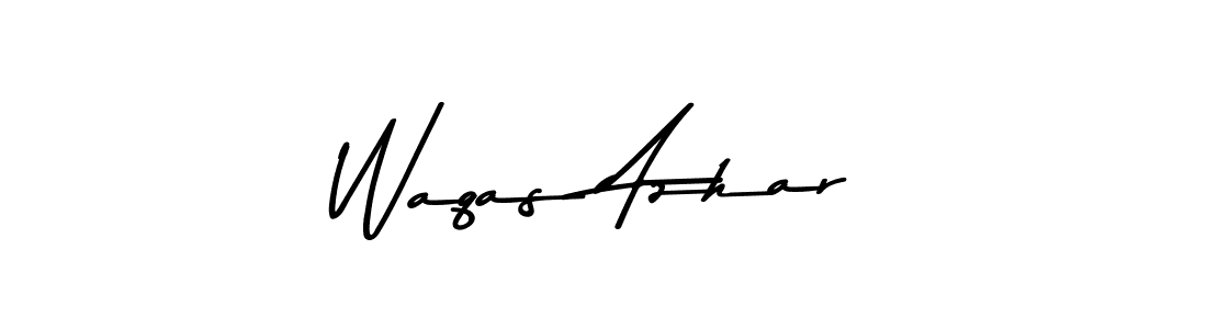 Here are the top 10 professional signature styles for the name Waqas Azhar. These are the best autograph styles you can use for your name. Waqas Azhar signature style 9 images and pictures png
