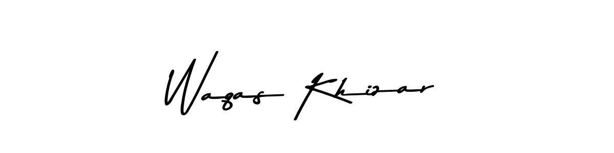 Check out images of Autograph of Waqas Khizar name. Actor Waqas Khizar Signature Style. Asem Kandis PERSONAL USE is a professional sign style online. Waqas Khizar signature style 9 images and pictures png