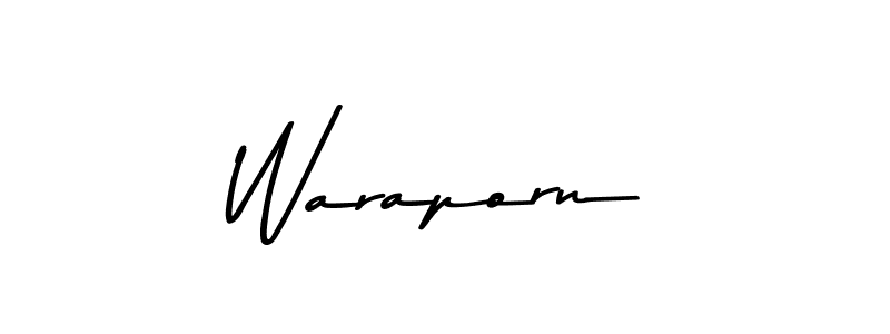 You should practise on your own different ways (Asem Kandis PERSONAL USE) to write your name (Waraporn) in signature. don't let someone else do it for you. Waraporn signature style 9 images and pictures png