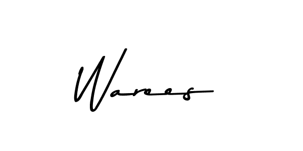 if you are searching for the best signature style for your name Warees. so please give up your signature search. here we have designed multiple signature styles  using Asem Kandis PERSONAL USE. Warees signature style 9 images and pictures png