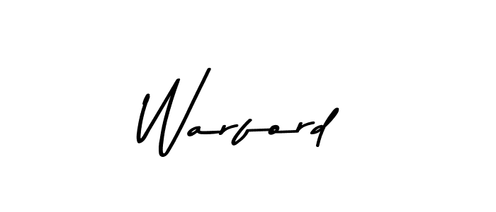 You should practise on your own different ways (Asem Kandis PERSONAL USE) to write your name (Warford) in signature. don't let someone else do it for you. Warford signature style 9 images and pictures png