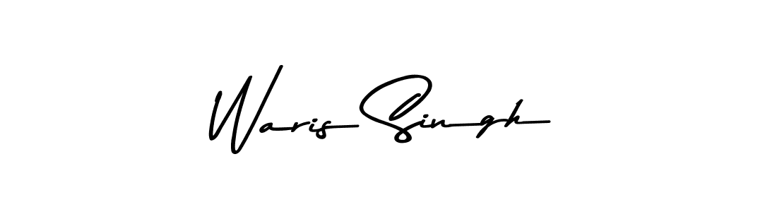 Asem Kandis PERSONAL USE is a professional signature style that is perfect for those who want to add a touch of class to their signature. It is also a great choice for those who want to make their signature more unique. Get Waris Singh name to fancy signature for free. Waris Singh signature style 9 images and pictures png