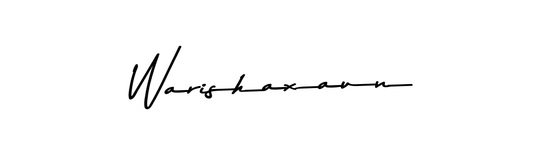 How to Draw Warishaxaun signature style? Asem Kandis PERSONAL USE is a latest design signature styles for name Warishaxaun. Warishaxaun signature style 9 images and pictures png