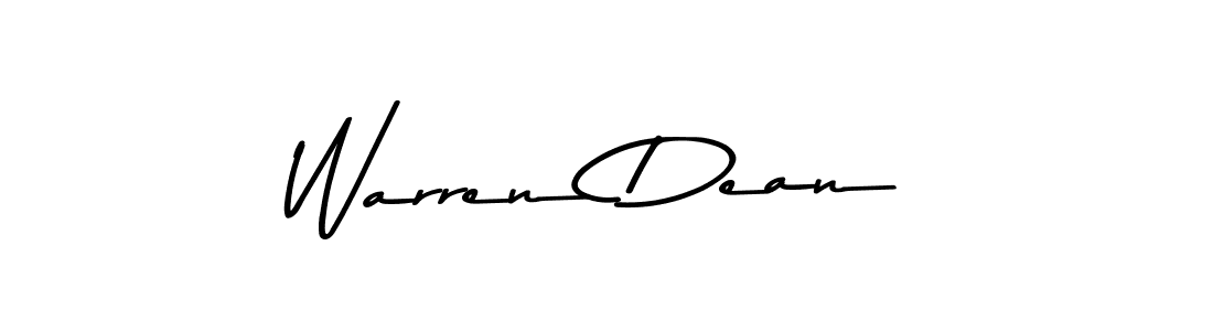 Make a short Warren Dean signature style. Manage your documents anywhere anytime using Asem Kandis PERSONAL USE. Create and add eSignatures, submit forms, share and send files easily. Warren Dean signature style 9 images and pictures png