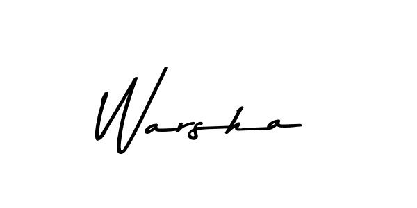 Best and Professional Signature Style for Warsha. Asem Kandis PERSONAL USE Best Signature Style Collection. Warsha signature style 9 images and pictures png