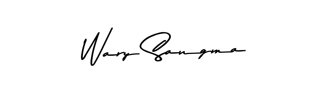 Make a beautiful signature design for name Wary Sangma. Use this online signature maker to create a handwritten signature for free. Wary Sangma signature style 9 images and pictures png