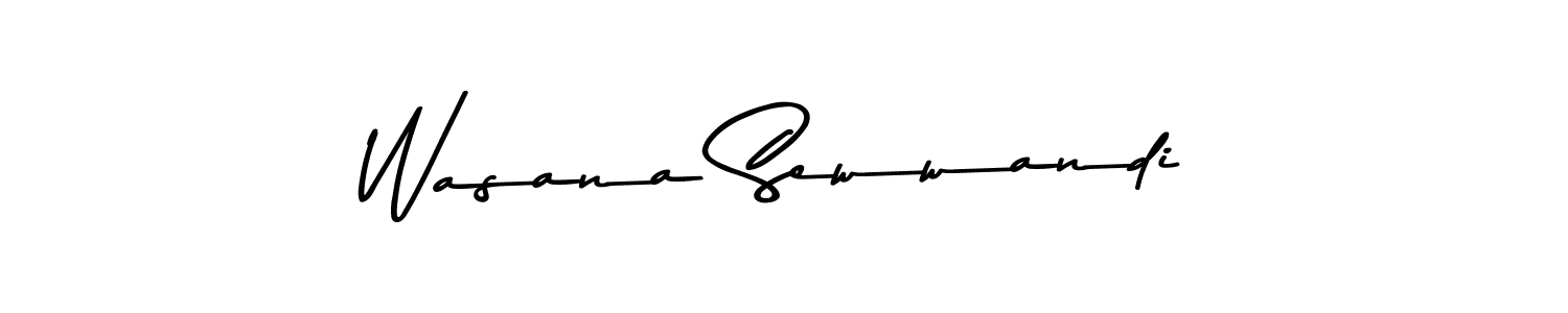 Make a beautiful signature design for name Wasana Sewwandi. With this signature (Asem Kandis PERSONAL USE) style, you can create a handwritten signature for free. Wasana Sewwandi signature style 9 images and pictures png