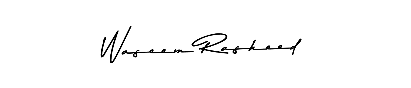 You can use this online signature creator to create a handwritten signature for the name Waseem Rasheed. This is the best online autograph maker. Waseem Rasheed signature style 9 images and pictures png