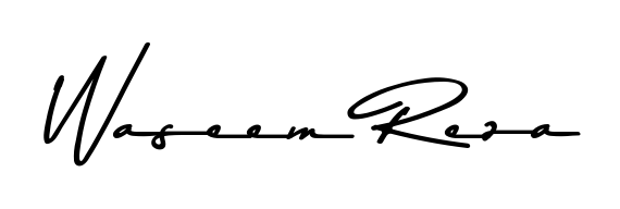 Waseem Reza stylish signature style. Best Handwritten Sign (Asem Kandis PERSONAL USE) for my name. Handwritten Signature Collection Ideas for my name Waseem Reza. Waseem Reza signature style 9 images and pictures png