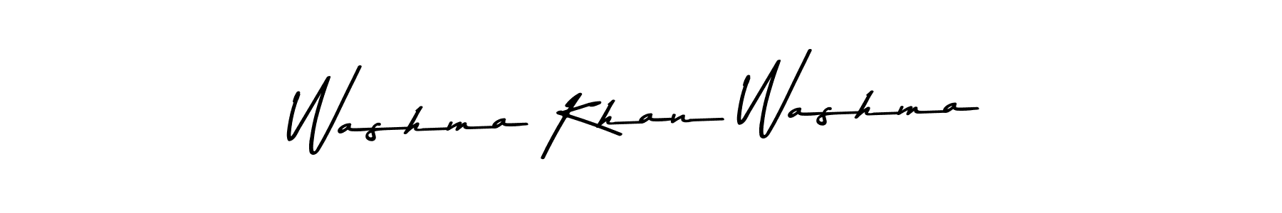 It looks lik you need a new signature style for name Washma Khan Washma. Design unique handwritten (Asem Kandis PERSONAL USE) signature with our free signature maker in just a few clicks. Washma Khan Washma signature style 9 images and pictures png