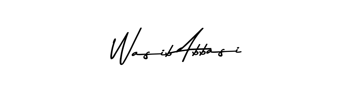if you are searching for the best signature style for your name Wasib Abbasi. so please give up your signature search. here we have designed multiple signature styles  using Asem Kandis PERSONAL USE. Wasib Abbasi signature style 9 images and pictures png