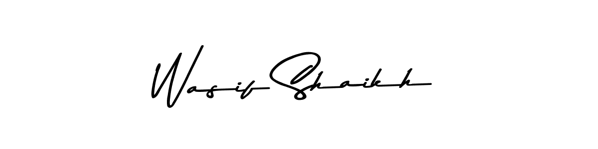 Similarly Asem Kandis PERSONAL USE is the best handwritten signature design. Signature creator online .You can use it as an online autograph creator for name Wasif Shaikh. Wasif Shaikh signature style 9 images and pictures png