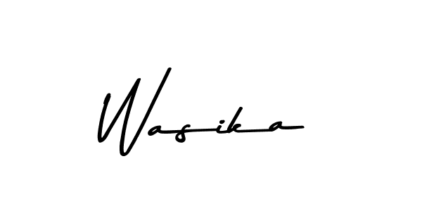 Also You can easily find your signature by using the search form. We will create Wasika name handwritten signature images for you free of cost using Asem Kandis PERSONAL USE sign style. Wasika signature style 9 images and pictures png