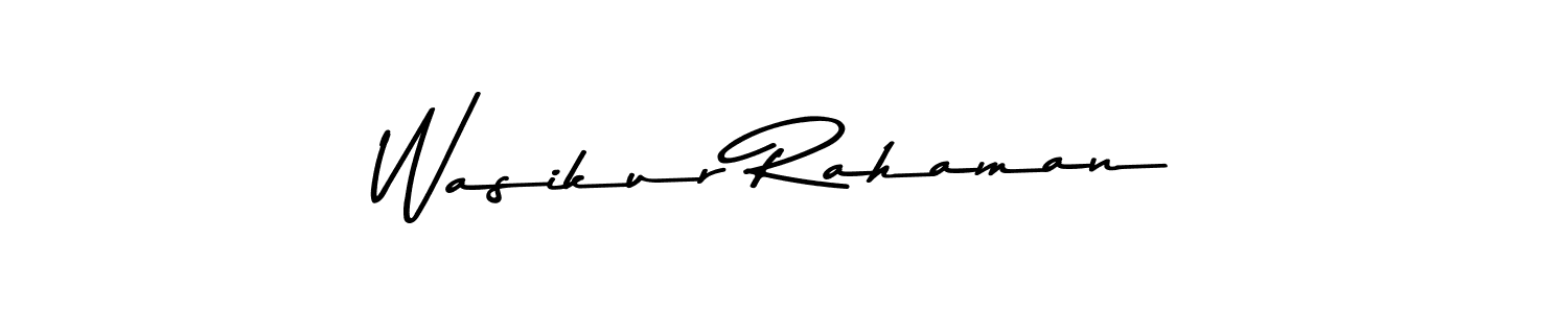 Use a signature maker to create a handwritten signature online. With this signature software, you can design (Asem Kandis PERSONAL USE) your own signature for name Wasikur Rahaman. Wasikur Rahaman signature style 9 images and pictures png