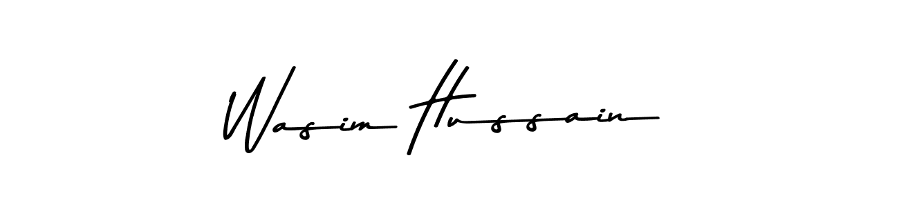 This is the best signature style for the Wasim Hussain name. Also you like these signature font (Asem Kandis PERSONAL USE). Mix name signature. Wasim Hussain signature style 9 images and pictures png
