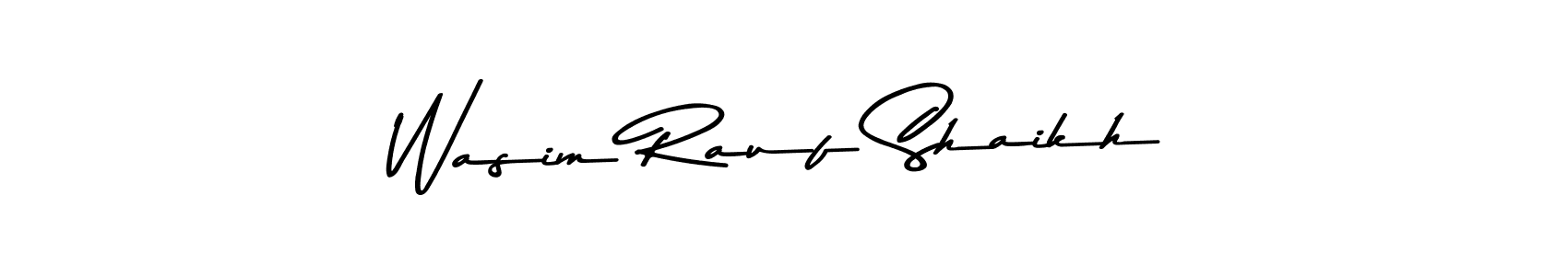 Here are the top 10 professional signature styles for the name Wasim Rauf Shaikh. These are the best autograph styles you can use for your name. Wasim Rauf Shaikh signature style 9 images and pictures png