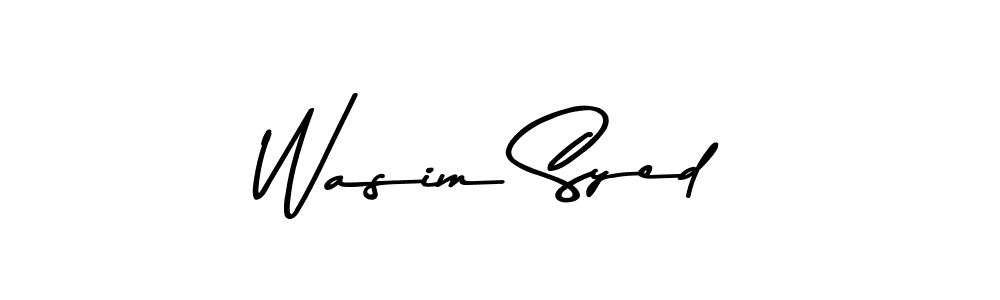 Similarly Asem Kandis PERSONAL USE is the best handwritten signature design. Signature creator online .You can use it as an online autograph creator for name Wasim Syed. Wasim Syed signature style 9 images and pictures png