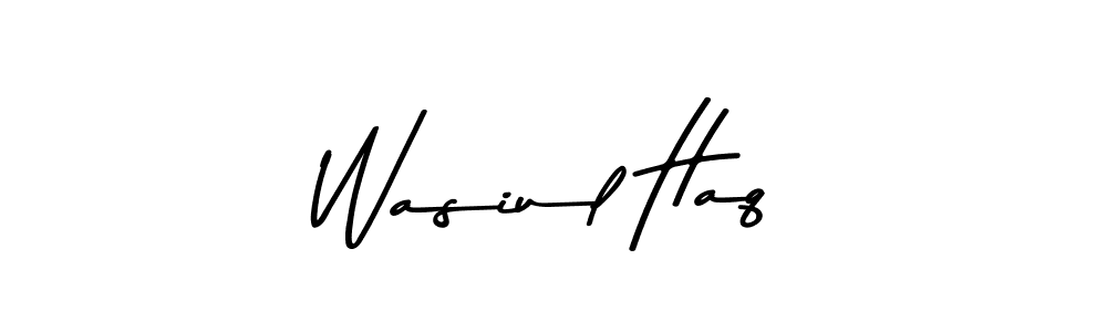 Here are the top 10 professional signature styles for the name Wasiul Haq. These are the best autograph styles you can use for your name. Wasiul Haq signature style 9 images and pictures png
