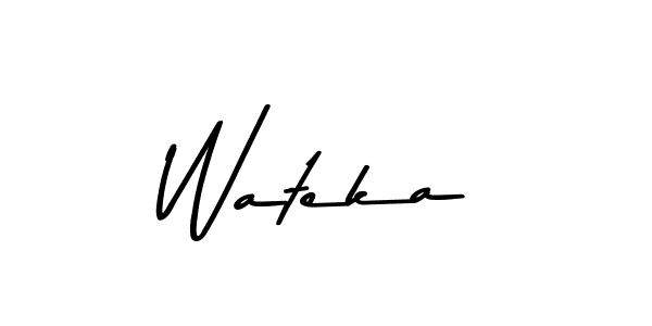 Make a short Wateka signature style. Manage your documents anywhere anytime using Asem Kandis PERSONAL USE. Create and add eSignatures, submit forms, share and send files easily. Wateka signature style 9 images and pictures png