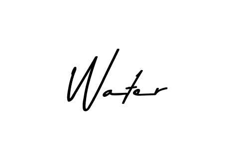 Use a signature maker to create a handwritten signature online. With this signature software, you can design (Asem Kandis PERSONAL USE) your own signature for name Water. Water signature style 9 images and pictures png