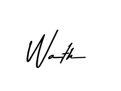 Once you've used our free online signature maker to create your best signature Asem Kandis PERSONAL USE style, it's time to enjoy all of the benefits that Wath name signing documents. Wath signature style 9 images and pictures png