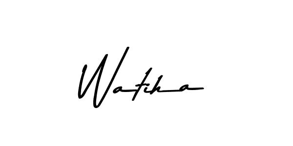 The best way (Asem Kandis PERSONAL USE) to make a short signature is to pick only two or three words in your name. The name Watiha include a total of six letters. For converting this name. Watiha signature style 9 images and pictures png