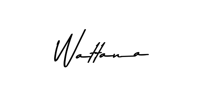 Best and Professional Signature Style for Wattana. Asem Kandis PERSONAL USE Best Signature Style Collection. Wattana signature style 9 images and pictures png