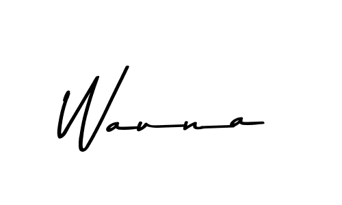 if you are searching for the best signature style for your name Wauna. so please give up your signature search. here we have designed multiple signature styles  using Asem Kandis PERSONAL USE. Wauna signature style 9 images and pictures png