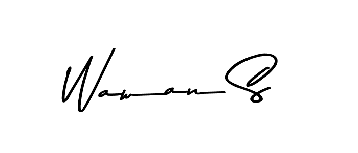 You can use this online signature creator to create a handwritten signature for the name Wawan S. This is the best online autograph maker. Wawan S signature style 9 images and pictures png