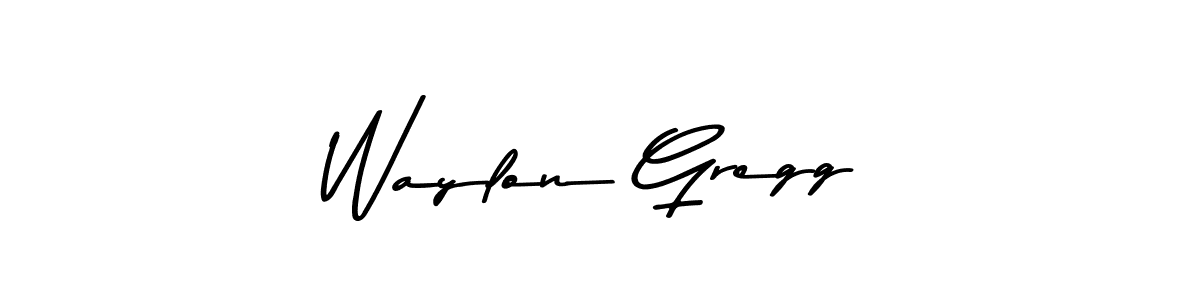 You should practise on your own different ways (Asem Kandis PERSONAL USE) to write your name (Waylon Gregg) in signature. don't let someone else do it for you. Waylon Gregg signature style 9 images and pictures png