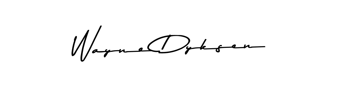 How to make Wayne Dyksen signature? Asem Kandis PERSONAL USE is a professional autograph style. Create handwritten signature for Wayne Dyksen name. Wayne Dyksen signature style 9 images and pictures png