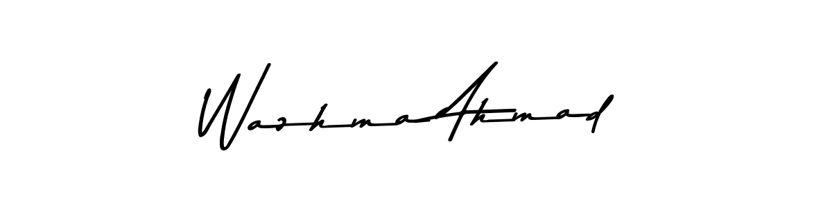 How to Draw Wazhma Ahmad signature style? Asem Kandis PERSONAL USE is a latest design signature styles for name Wazhma Ahmad. Wazhma Ahmad signature style 9 images and pictures png