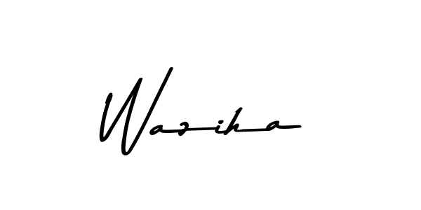 How to make Waziha signature? Asem Kandis PERSONAL USE is a professional autograph style. Create handwritten signature for Waziha name. Waziha signature style 9 images and pictures png