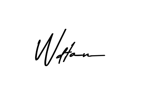 It looks lik you need a new signature style for name Wdtan. Design unique handwritten (Asem Kandis PERSONAL USE) signature with our free signature maker in just a few clicks. Wdtan signature style 9 images and pictures png