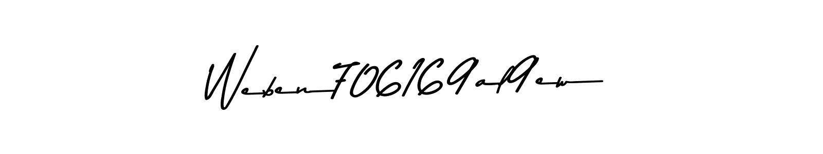 Also we have Weben706169al9ew name is the best signature style. Create professional handwritten signature collection using Asem Kandis PERSONAL USE autograph style. Weben706169al9ew signature style 9 images and pictures png